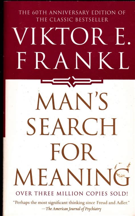 mans search  meaning book salient scrutiny