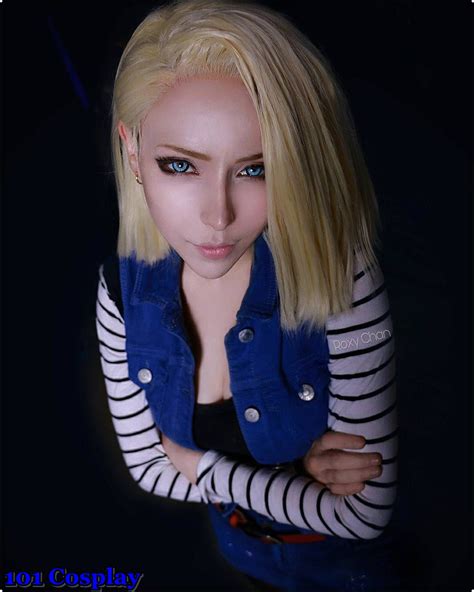 android 18 sexy cosplay 101 cosplay and art