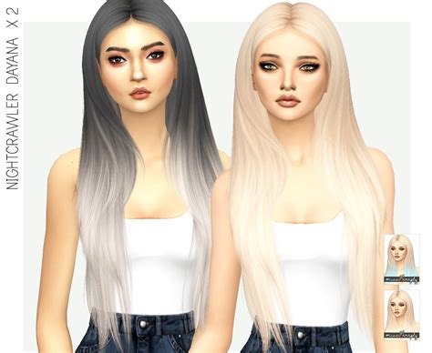 sims  ccs   hair  missparaply