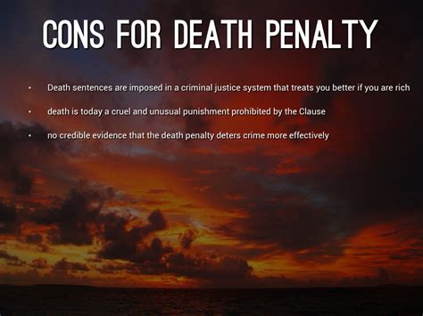 death penalty cons technicallanguagewebfccom