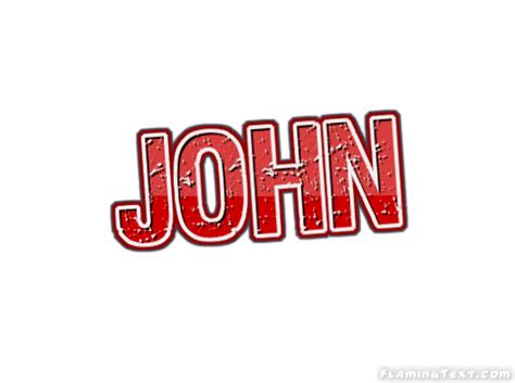 john logo   design tool  flaming text