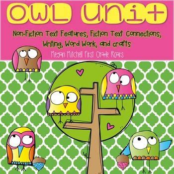 owls owl activities text features text  text connections