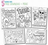 Cards Thank Coloring Template Pages Thankyou Templates sketch template