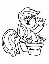Applejack Coloring Pony Little Pages Clipart Apples Drawing Pick Color Online Nuclear Plant Power Play Kids sketch template