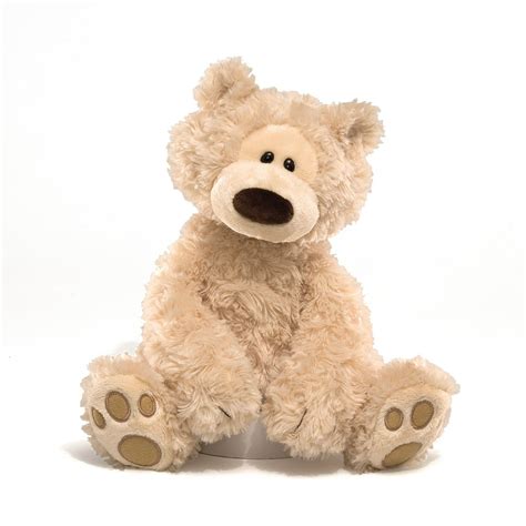 gund philbin teddy bear stuffed animal plush beige  walmartcom