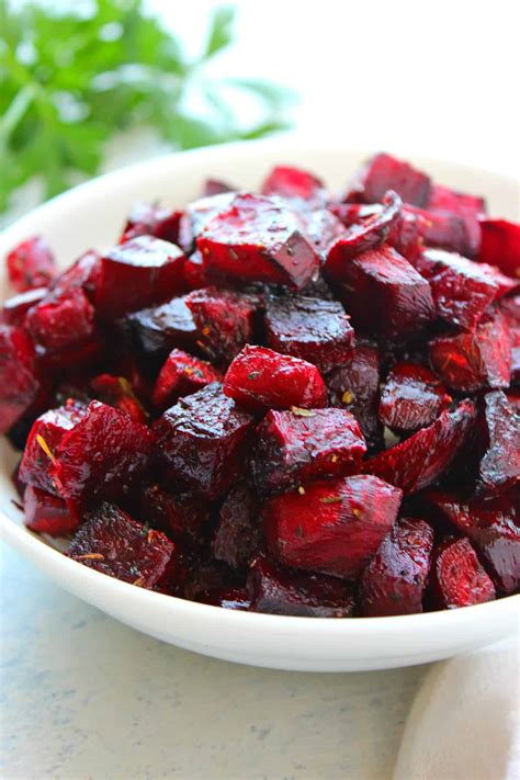 roasted beets crunchy creamy sweet