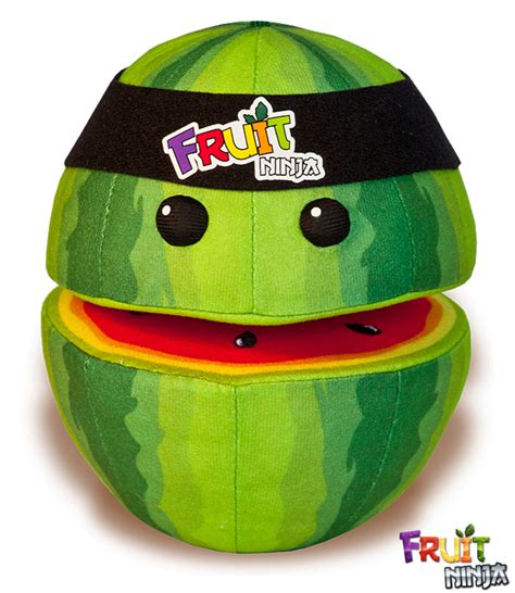 fruit ninja plushies remind      slice  fruit