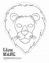 Mask Lion Craft Animal Masks Templates Kids Coloring Printable Template Google Crafts Activity Zoo Space Theatric Animals Pages Search Wordpress sketch template
