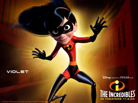 free walt disney incredibles violet characters pictures