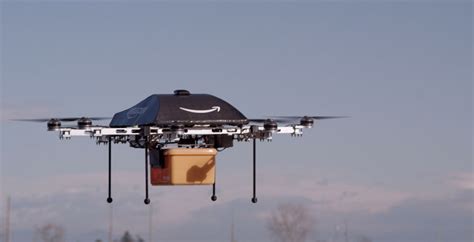 amazons big surprise flying drones  deliver packages  customer doorsteps geekwire