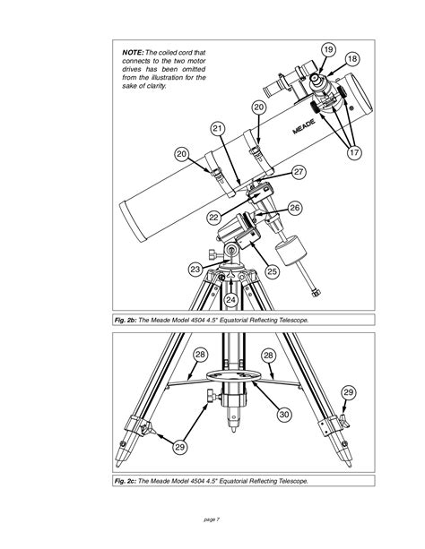 manual  meade telescope