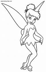Coloring Pages Tinkerbell Pan Peter Tinker Bell Printable Disney Choose Board Color Kids Colouring sketch template