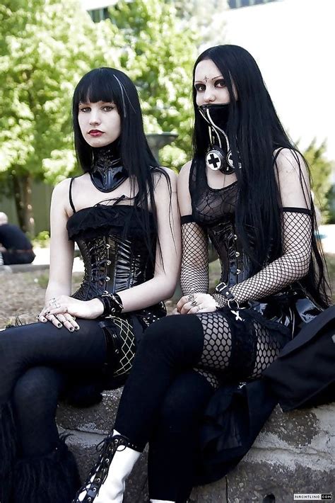 goth punk emo gotische mädchen gothik frauen gothic