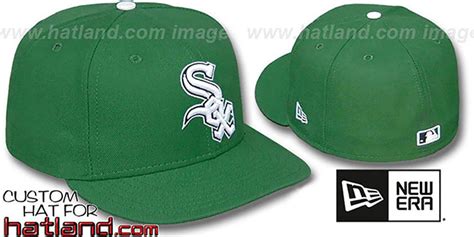 chicago white sox st patricks day fitted hat   era