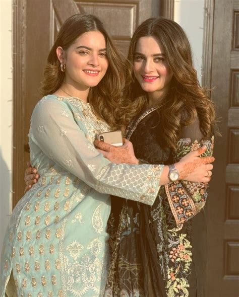 Aiman And Minal Khan Celebrate Their Sister In Law Sabah Rehmans 22nd