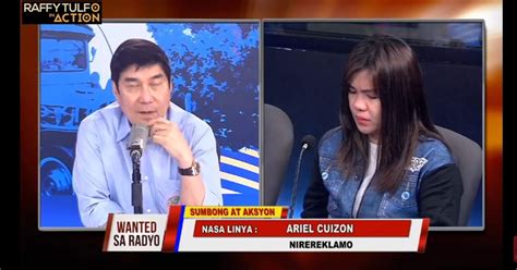 Pinay Went To Raffy Tulfo S Program To Complain Abaout Her