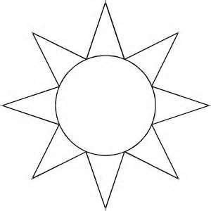 sun pictures  color sun template coloring pages sun coloring pages