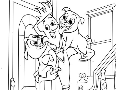 printable puppy dog pals coloring pages everfreecoloringcom