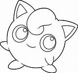 Jigglypuff sketch template