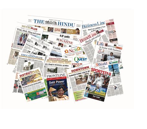 visually spirited indian newspapers garcia media