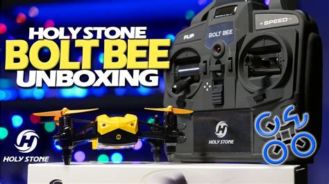 holy stone bolt bee unboxing youtube