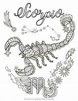 Scorpio Mandala Sternzeichen Ausdrucken Erwachsene Skorpion Kostenlos Malvorlagen Sheets Coloriages Ausmalbilder Scorpion Ausmalen Colorier Taurus Vorlagen Mandalas Zodiaque Adultes Libra sketch template