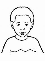 Boy Drawing Child Line Simple Easy Primary Coloring Pages Drawings Hair Children Brother Young Curly Lds Library Getdrawings Inclined Primarily sketch template