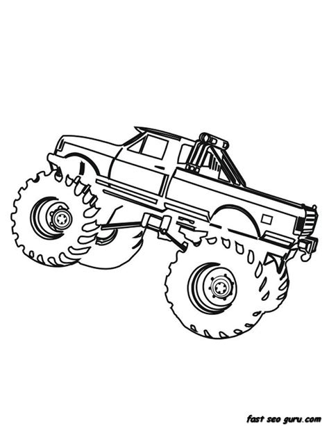 truck coloring page  boy printable pages kids coloring home
