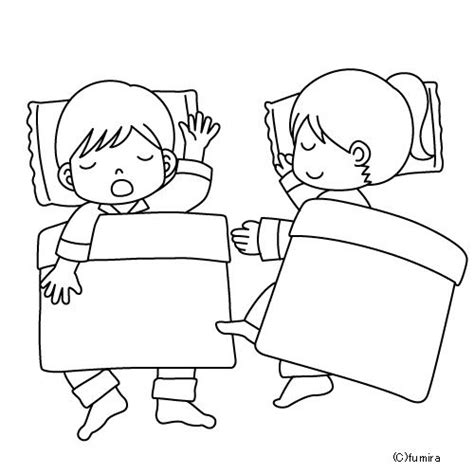 sleep  coloring pages