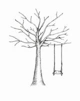 Fingerprint Baum Fingerabdruck Zum Schablone Lebensbaum Guestbook Taufe Schaukel Leinwand sketch template