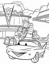 Coloring Pages Disney Cars Kids Chick Hicks Printable Printables Cafe Colouring Malebøger Wuppsy Sheets Race Boys Track Cartoon Gratis Malesider sketch template