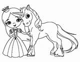 Unicorn Princess Coloring Pages Printable Getcolorings Color Print sketch template