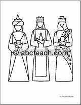 Kings Coloring Three Pages Printable Getcolorings sketch template