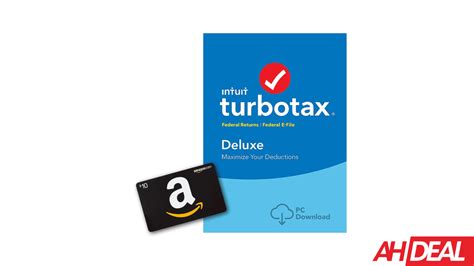 turbotax deluxe    amazon gift card  amazon year  deals