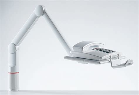 ergonomic adjustable phone arm  desk clamp hansa