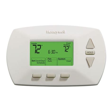 honeywell   day programmable thermostat  backlight rthd  home depot