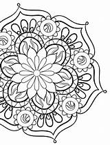 Flower Craftsy Printables sketch template