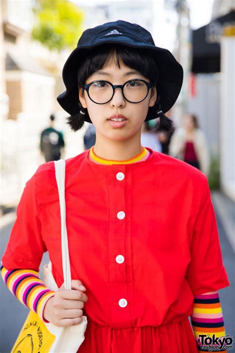 Harajuku Girl In Glasses W Handmade And Resale Fashion Mugendo And Tokyo
