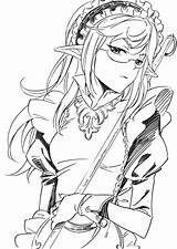 Rune Factory Destiny Coloring Pages Anime Board Choose sketch template