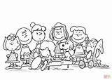 Coloring Pages Peanuts Charlie Brown Characters Christmas Printable Peanut Snoopy Color Character Linus Print Gang Kids Supercoloring Thanksgiving Cartoon Clipart sketch template