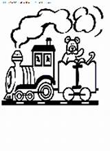 Coloring Alphabet Train Pages Book Print Kids sketch template
