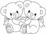 Ositos Teddy Osos Dibujar Urso Tiernos Ursos Corazones Drawing Peluche Enamorados Ausmalbilder Coxilanddu26 Coloringcity Polar Childrencoloring sketch template