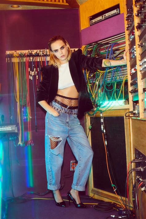 Cara Delevingne Stars In Rock Inspired Holiday Collection