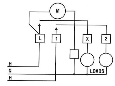 tork time clock wiring diagram