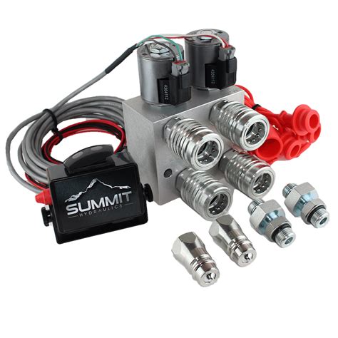 hydraulic multiplier  switch box control   summit hydraulics