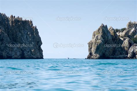 mountains   ocean stock photo  forewer
