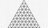 Fractal Triangle sketch template