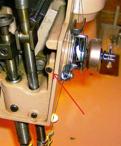 vintage sewing machines singer  tension adjustment
