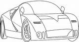 Coloring Pages Bugatti Car Gt90 Cars Gt Printable Kids sketch template