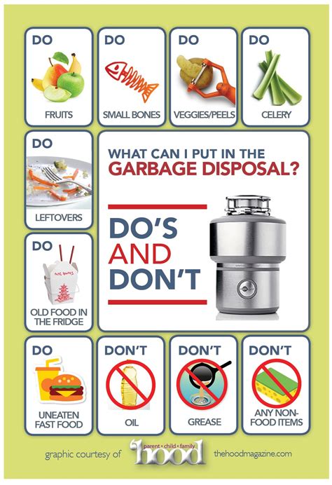 operating  garbage disposal tips  avoid troubles  hood magazine